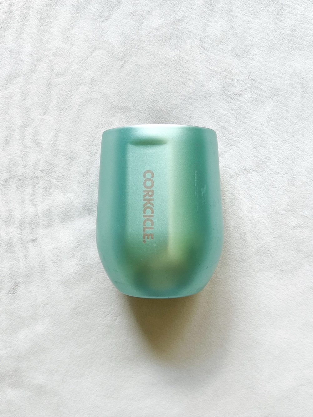 Corkcicle Seafoam Green Stemless Tumbler